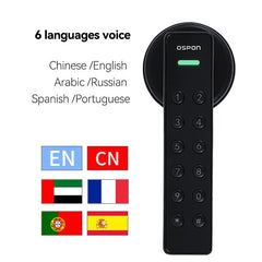 Ospon Advanced Keypad Door Lock with Password, Manual Key & Tuya App Control