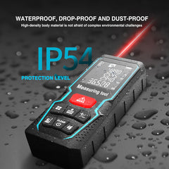 High-Precision Infrared Laser Distance Measuring Meter – 80m Range