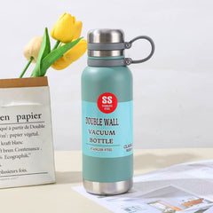 Double Wall St. Steel Vacuum Sports Bottle for Hot & Cold Drinks – Travel & Outdoor Friendly - 750ml