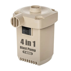 4-in-1 Rechargeable Electric Air Pump with 260L/Min Airflow, 1600mAh Battery, Type-C Charging, Inflator, Deflator, Vacuum Pump & Air Blower