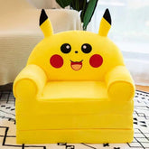 Cute Children's Extendable Folding Sofa Bed - Multipurpose Baby Seat & Napping Bed