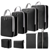 8-Piece Compression Packing Cube Set