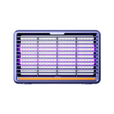 Electric Lamp Insect Killer & Bug Fly Zapper with UV-A Double Tube, Chain for Hanging & Low Power Consumption - 8W/10W/12W