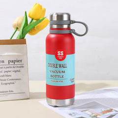 Double Wall St. Steel Vacuum Sports Bottle for Hot & Cold Drinks – Travel & Outdoor Friendly - 750ml