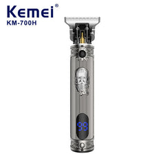 Kemei Professional Rechargeable Hair Clipper with 3 Adjustable Combs - High 1200 mAh Capacity
