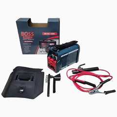 BOSS MINI-300 Portable DC Inverter ARC Welding Machine 220V | German Technology | 20A–105A Output Current | 80% Efficiency | Professional Welder Kit with Accessories