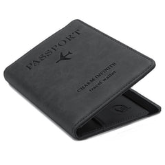 غطاء جواز سفر Rfid - جلد صناعي
