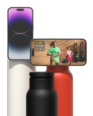 Ringo Water Bottle Steel 32 OZ - SCREW LID 946 ml - Silver