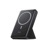 SIA PB2001 - 10000mAh Wireless Power Bank With Holder – Black