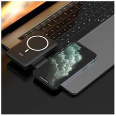SIA PB2001 - 10000mAh Wireless Power Bank With Holder – Black