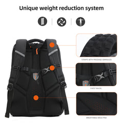 Aoking School Smart Spine Protection Laptop Backpack - Sn1406