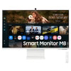 Samsung Smart Monitor M8 M80F 32" 4K Flat VA, 4 ms, Samsung Vision AI, Built-In Camera, Monitor