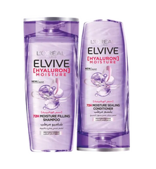 L'Oreal Elvive Hyaluron Shampoo 400Ml + Conditioner 360 Ml Set (Special Price)