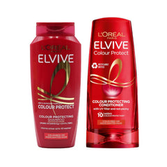 L'Oreal Elvive Colour Protect 2 Pcs Shampoo 400Ml + Free Conditioner 360 Ml Set (Special Price)