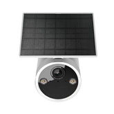 Battery-Powered Security Camera with Built-In Solar Panel 4K
