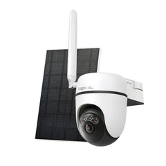 Solar-Powered Pan/Tilt 4G LTE Security Camera Kit