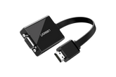 محول UGREEN HDMI إلى VGA بطول 25 سم (أسود)