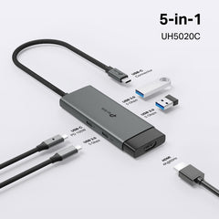 USB Type-C 5 in 1 Hub
