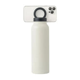 RINGO Water Bottle, 32 Oz/1 L, MagSafe Screw Lid MagSafe Booster Ring, Ivory