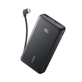 شاحن أنكر زولو المتنقل بسعة 20000 مللي أمبير، شحن سريع 22.5 واط مع كابل USB-C مدمج