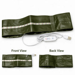 1200LM USB Powered Inflatable LED Camping Tent Light 65CM with Magnetic Mount, Brightness Control, Hanging Hooks & Water Resistant Design