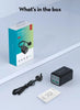 RP-PC1045 PD GaN 75W 5-Port Travel Charger Black
