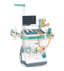 Medical Doctor Pretend & Play Set Trolley Toy for Children