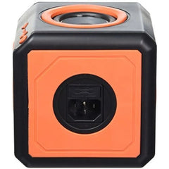 مكبر صوت Allocacoc AudioCube الثابت أسود بالمملكة المتحدة مدمج مع صوت جهير عميق - 3803BK-UKACUB