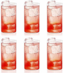 Borosil Vision Glasses - Set of Six – 350ml | Premium Borosil Heat Resistant Flameproof Scratch Resistant Microwave Oven Safe Drinking Glasses
