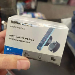 حامل هاتف مغناطيسي يعمل بالشفط الفراغي مع دوران 360 درجة وقبضة قوية عالمية للوحة القيادة والزجاج الأمامي للسيارة