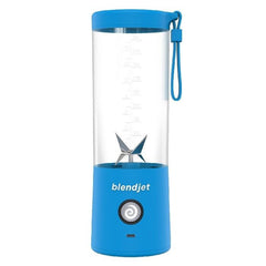 Blendjet V2 Portable Blender 16oz, Smoothie Maker, Fruit Blender, BPA-Free, 475ml, 200W, Sports Bottle, USB-C Rechargeable - Ocean