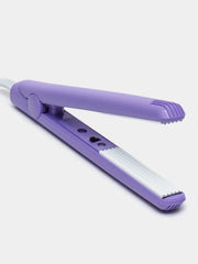 Cute Compact Mini Hair Straightener 160°C, 20W Travel Styling Tool for Everyday Quick Hair Touch-Ups & Universal 110–220V Use