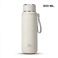D.kadi Portable Travel Vacuum Bottle 800ml - White