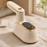 1300W 4-in-1 Portable Handheld Steam Iron & Garment Steamer with 20S Fast Heating, 150ml Water Tank, 180° Rotating Handle, 16.5 CM Ceramic Soleplate, 7 Steam Holes, 25±3g/min Continuous Steam Output & Wet/Dry Ironing for Home & Travel