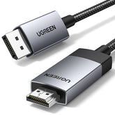 كابل UGREEN DisplayPort إلى HDMI 4K بطول 3 متر أسود