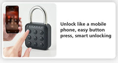 Smart Keypad Waterproof Padlock for Outdoor and Indoor Use
