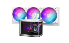 Asus Rog Ryuo IV SLC Curve 6.67" Amoled 2K 60Hz 360MM CPU Liquid Cooler - White