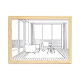 LED Glowing Photo Frame with Adjustable Lighting and Shadow Art