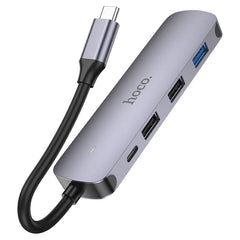 HOCO HB27 Type C Multi Function Converter HDTV USB3.0 USB2.0 PD