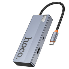 HOCO HB50 واو 5 في 1 محول متعدد الوظائف HDTV وPD وUSB3.0