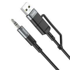 كابل تحويل الصوت الرقمي 2 في 1 من HOCO UPA23 Type C USB