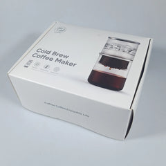 iCafilas Portable Cold Brew Coffee Maker 300ml Borosilicate Glass Dripper with Stainless Steel Filter - Open Box / New Product