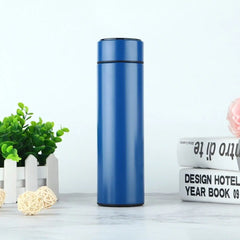 Smart LED Temperature Display Vacuum Flask 500ml with 304 Stainless Steel, Touch Screen, Anti-Skid Base & 12 Hour Hot & Cold Insulation