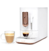General Electric Café Automatic Espresso Machine + Frother, White