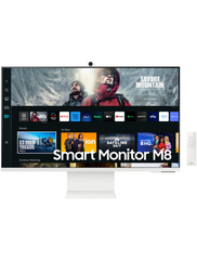 Samsung 32 inch 4K Smart Monitor M8 - 60Hz - White