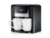 RAF 5-in-1 650W Multifunctional Coffee Maker with Twin Brewing Cycle - 420 ML