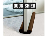 Adjustable Double Sided Door Gap Sealing Foam Shield Strip, 90cm Long, Fits up to 38" Door