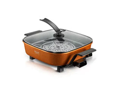 RAF Multi-Functional Electric Hot Pot 1350W with 7.0L Large Capacity and Non-Stick Coating