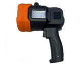 Ultra-Bright 500W Rechargeable LED Multifunctional Searchlight with Power Bank and Stand