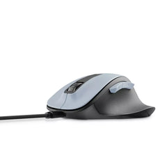 Mouse Hama MW-500 Recharge (173034), optical (1600dpi), wireless, USB, light blue, 6 buttons